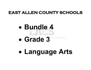 Reading Workshop - East Allen County Schools