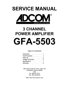 Adcom-GFA-5503-Service
