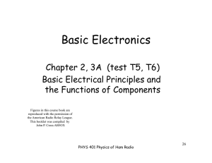 Basic Electronics - Rice Space Institute