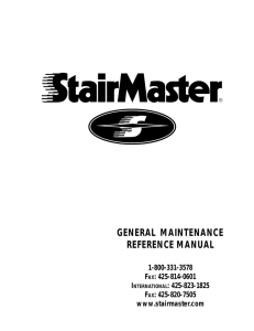 General Maintenance Manual