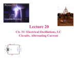 Lecture 20