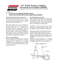ATV Thumb Warmer Installation Instructions for ATV Models