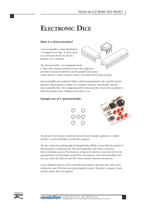 electronic dice