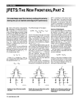 jfets: the new frontiers,part 2