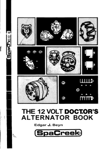 The 12 Volt Doctor`s Alternator Book