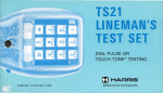 TS21 LINEMAN`S TEST SET .