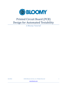 Printed Circuit Board (PCB) Design for Automated Testability