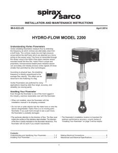 hydro-flow model 2200