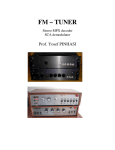 FM – TUNER