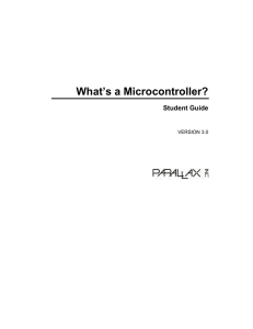 What`s a Microcontroller?
