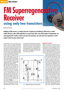 using only two transistors