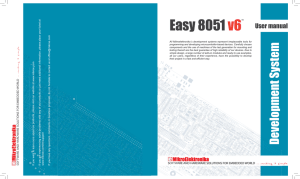 Easy8051 v6 Manual