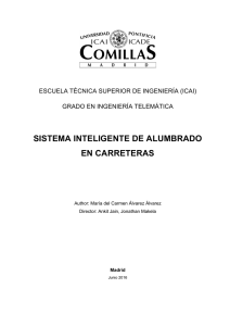 sistema inteligente de alumbrado en carreteras - IIT