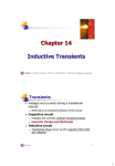 Chapter 14 Inductive Transients