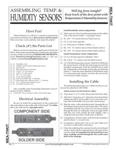 Assembly Instructions - Fascinating Electronics