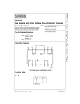 DM7407 Hex Buffers with High Voltage Open