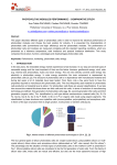 PHOTOVOLTAIC MODULES PERFORMANCE – COMPARATIVE