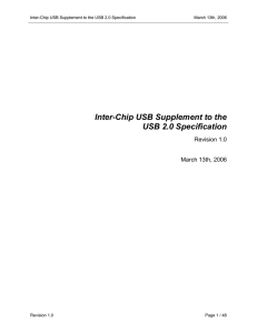 Inter-Chip USB Supplement to the USB 2.0 Specification_1.0