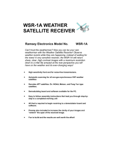 wsr-1a weather satellite receiver
