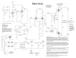 Bass Amp schematic