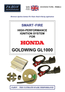 GOLDWING GL1000 - Pazon Ignitions