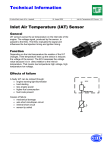 Inlet Air Temperature (IAT) Sensors