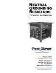 neutral grounding resistors