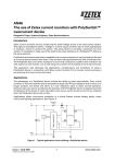 Zetex - AN46 - Zetex` current monitors with PolySwitchŽ overcurrent