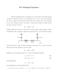 The Telegraph Equation