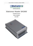 Stationary Reader SR3000