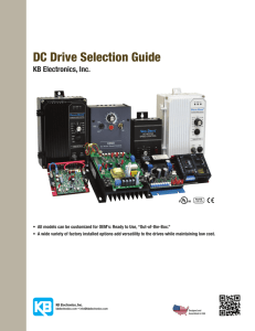 DC Drive Selection Guide