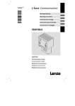 Mounting Instructions E84AYCPM__PROFIBUS MCI module