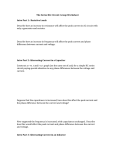 The Series RLC Circuit: Group Worksheet Intro Part 1: Resistive