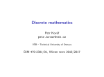 Discrete mathematics - HomeL