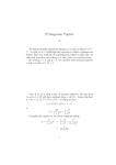 Pythagorean Triplets