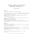 Seminar on Hilbert`s Tenth Problem Homework, due October 14