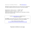 Exponents Worksheet