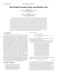 The Rodin Number Map and Rodin Coil