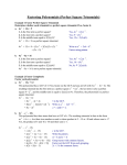 Factoring Polynomials (Perfect Square Trinomials)