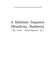 4. Hailstone Sequence (Wondrous Numbers)