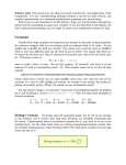 Factorials! Stirling`s formula