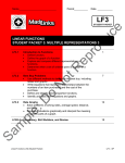 LF3 LINEAR FUNCTIONS STUDENT PACKET 3: MULTIPLE REPRESENTATIONS 3