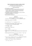 CBSE MATHEMATICS GUESS/SAMPLE PAPER General Instructions: