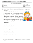HOLIDAY H.W.WORKSHEET -1 Q.1. Unseen Passage – Read the