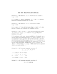 LB 220 Homework 3 Solutions