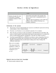 Grade 6 Order of operations - Up to the Theory Home Page