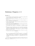 Solutions Chapters 1–5