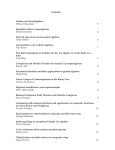 Contents Lattices and Quasialgebras Helena Albuquerque 5