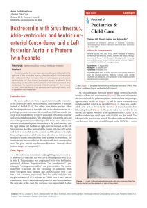 Dextrocardia with Situs Inversus, Atrio