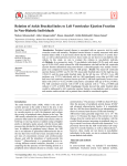 Relation of Ankle Brachial Index to Left Ventricular